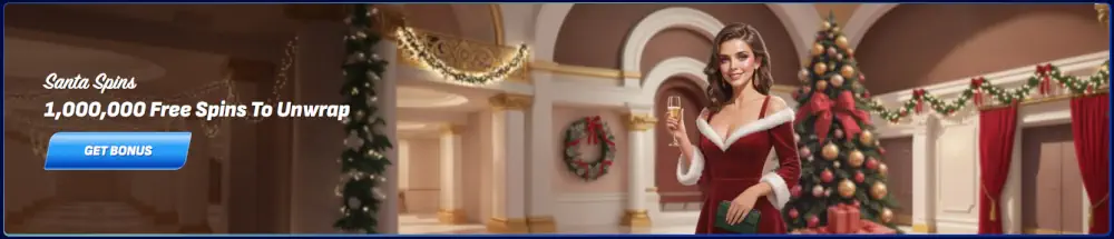 Wonaco Santa Spins ünnepi promóció hatalmas ingyenes pörgetések ajánlatával